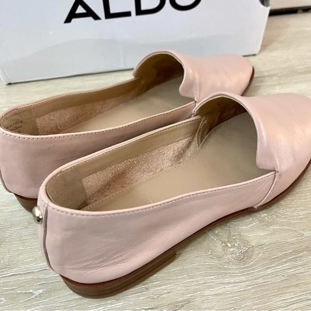 Aldo Pink Flats Minimalist Design